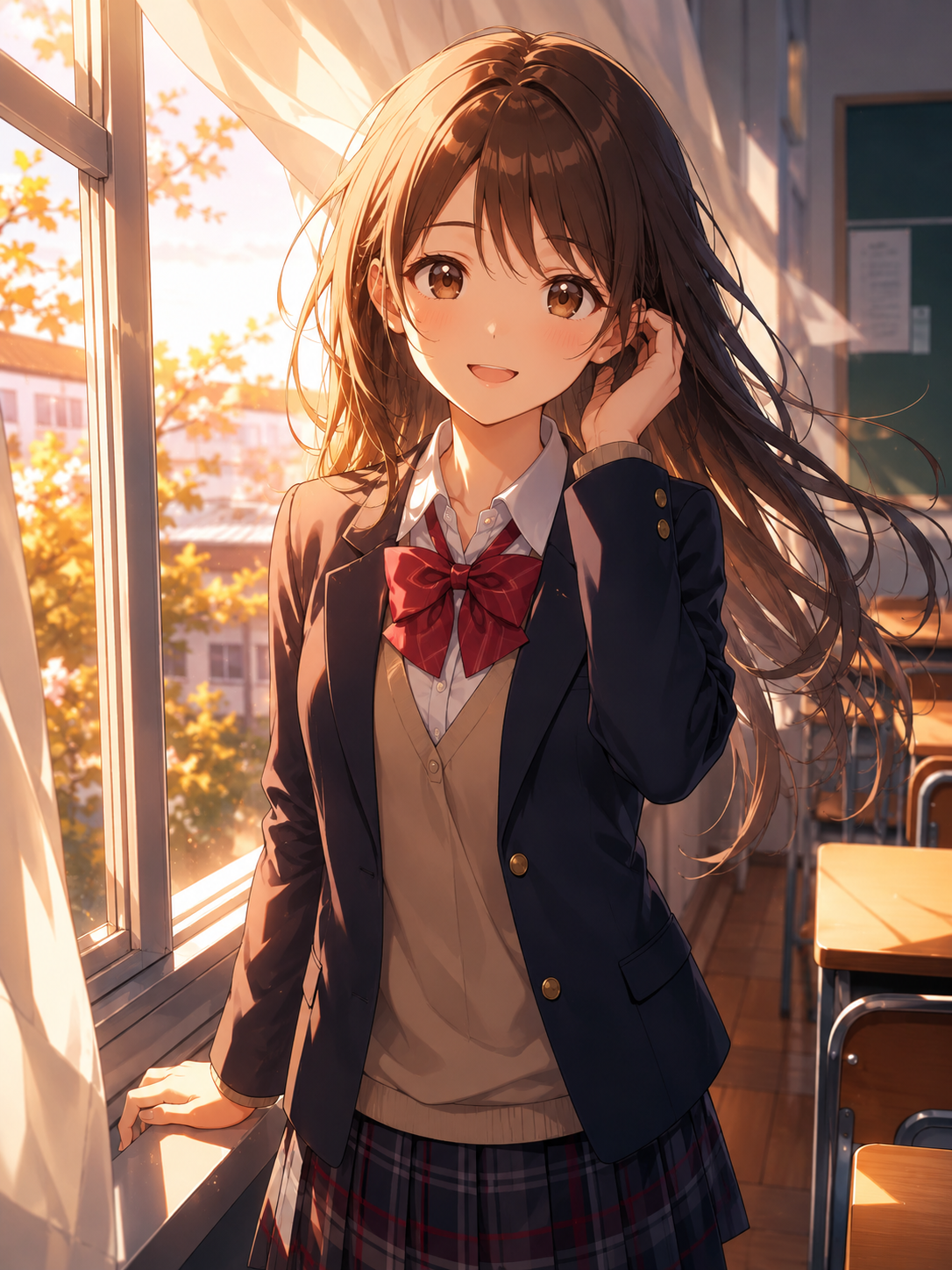 日系动漫校园角色Anime Character